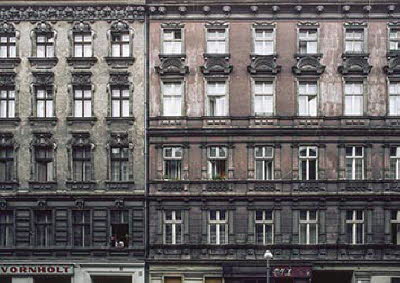 Altbaufassade in Charlottenburg (1980)
