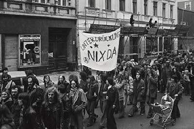 Demonstrationszug in Charlottenburg (1977)