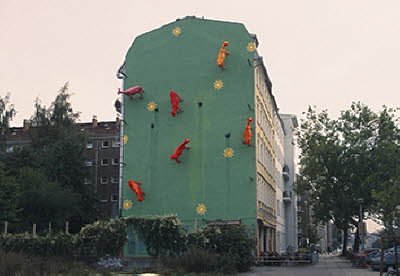 Hauswand in Prenzlauer Berg (1999)