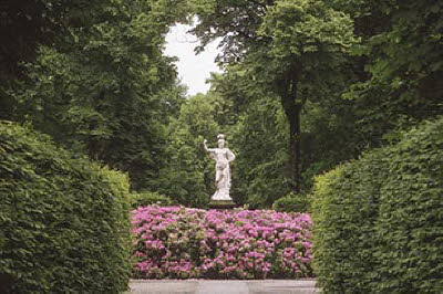 Minerva-Rondel im Schlossgarten Charlottenburg (1986)