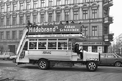 Nostalgiebus in der Nehringstrae (1980)