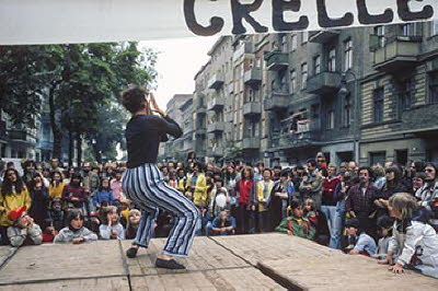 Pantomime beim Crellefest (1980)