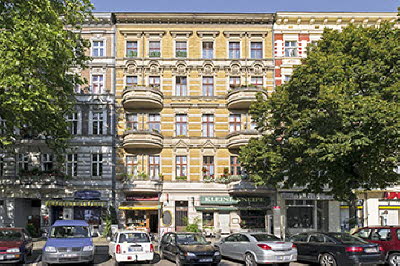 Sanierte Häuser am Klausenerplatz (2014)