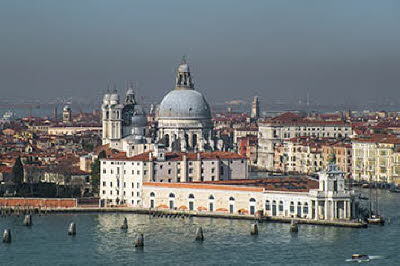 Venedig Campanile San Giorgio Santa Maria della Salute