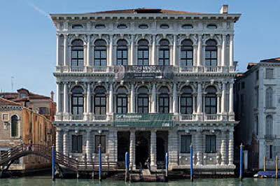 Venedig Palazzo Rezzonico am Canal Grande